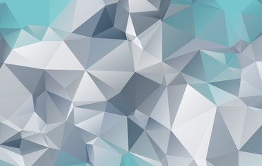 Fototapeta premium Vector Abstract geometric shape polygonal style