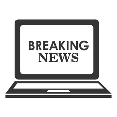 News on internet, techonology and journalism graphic design, vector illustration.