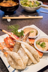 Fresh seafood