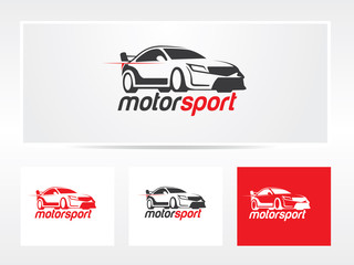 Obraz premium motor sport logo