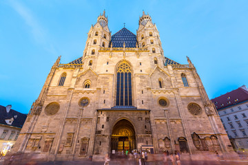 Fototapeta na wymiar Vienna Stephan Cathedral Austria