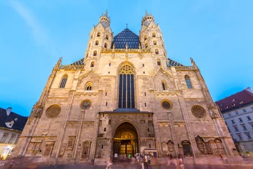 Zelfklevend Fotobehang Vienna Stephan Cathedral Austria © vichie81