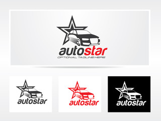 Obraz na płótnie Canvas autostar logo