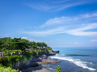 Fototapeta na wymiar Tanah Lot Beach, Bali, Indonesia
