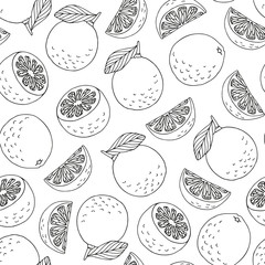 Seamless pattern with lime