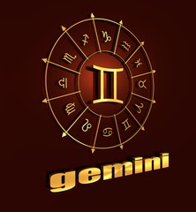 Astrology symbol gemini