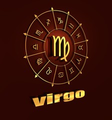 Astrology symbol virgo