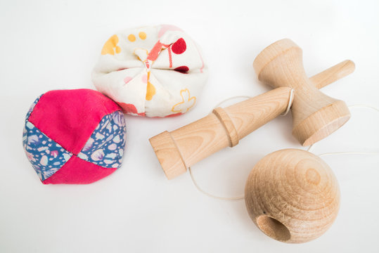 Kendama,Otedama,kaleidoscope, traditional Japanese toy