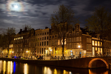 Fototapeta na wymiar Herengracht in Amsterdam