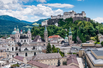 Salzburg - Stadtansicht, Österreich