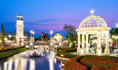 chocolate ville park and restaurant in Bangkok,Thailand