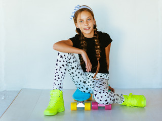 Teenage skater