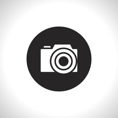 photo camera vector icon