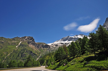 Fototapeta na wymiar Il Passo del Sempione, Svizzera