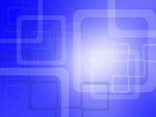 Blue Abstract background with square