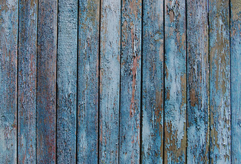 Fototapeta na wymiar wooden planks, wood background, grey, blue