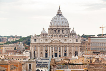 Fototapeta na wymiar Rome, St. Peter s basilica