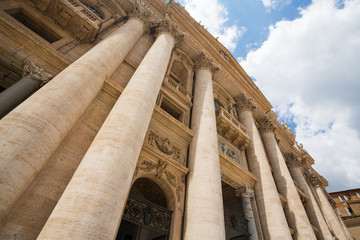 St Peter's Square in Vatican City, Rome