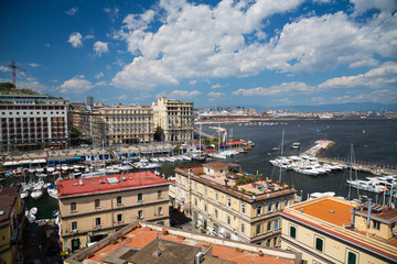 Viewpoint Over Naples, Italy