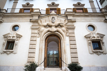 Palazzo Zuccari in Rome, Italy