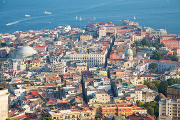 Viewpoint over Naples, Italy