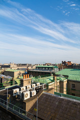 Fototapeta na wymiar Skyline of Dublin City, Ireland 
