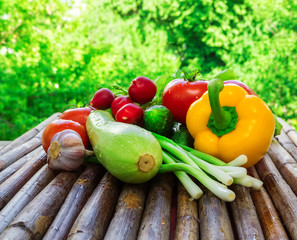 Healthy food from village