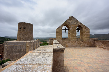 Castle of Capdepera. Municipality Capdepera, island Majorca, Spain.