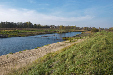 Obraz premium Belarus: Indian summer, Vileysko-Minsky channel.