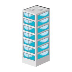Building tower real estate design, vector illustration graphic icon.