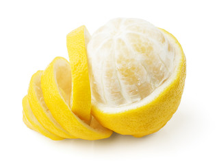 lemon and peel