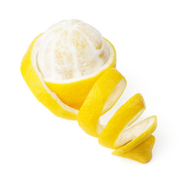 lemon and peel