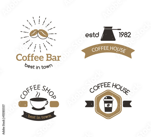 Modern Cafe Logo Design Logo Design Ideas