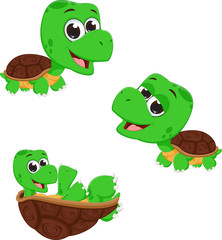 happy turtle cartoon