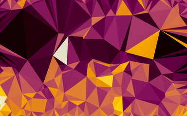 Abstract low poly background, geometry triangle