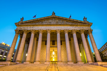 The public building of New York State Supreme Court located in the Civic Center neighborhood of Lower Manhattan in New York City