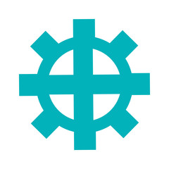 single gear icon