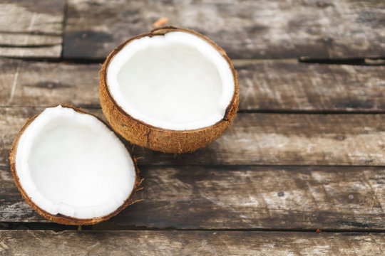 coconut with shell