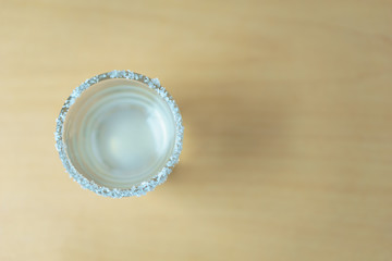 Classic margarita tequila cocktail