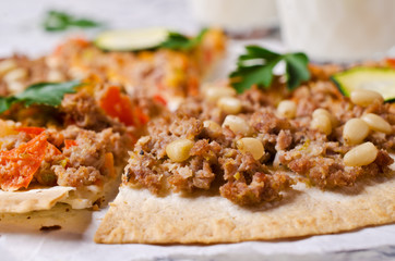 Traditional Asian thin tortilla