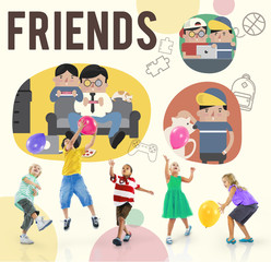 Friends Friendship Activity Leisure Concept
