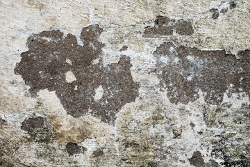 White walls are textured