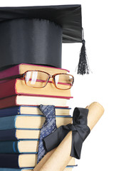 Funny education concept with unusual teacher