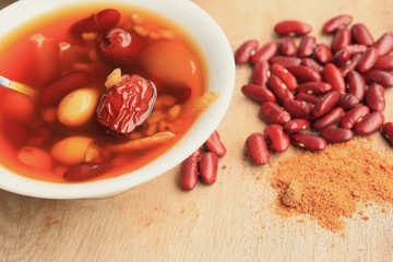 Chinese desert in syrup