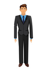 young businessman icon