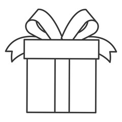 gift box with bow icon