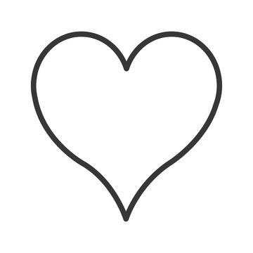 cartoon heart icon