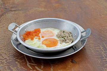 Indochina pan fried egg