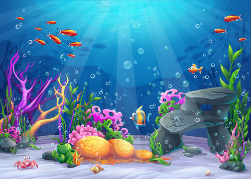 Under The Sea Cartoon Images – Browse 22,797 Stock Photos, Vectors, and  Video | Adobe Stock
