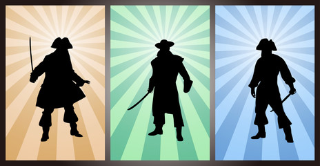 Set of Pirates, Silhouette 